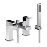 Abode Fervour Deck Mounted Bath Shower Mixer Tap Chrome