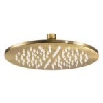 Abode Euphoria 225mm Circular Shower Head Antique Brass