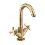 Abode Serenitie Basin Mixer Tap Antique Brass