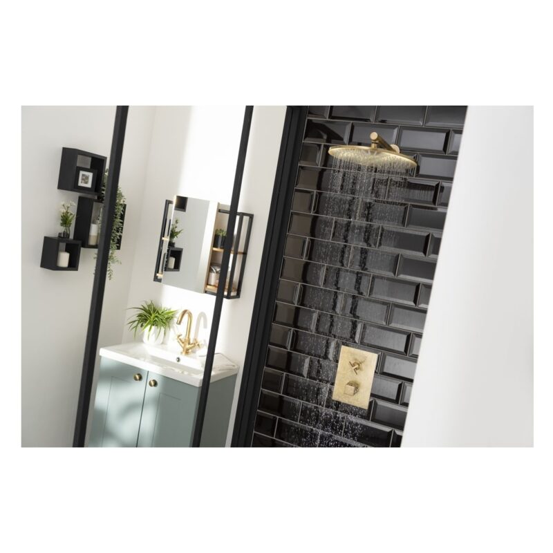 Abode Serenitie Concealed 2 Outlet Shower Antique Brass
