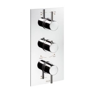 Abode Harmonie Concealed 3 Outlet Shower Chrome