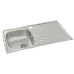 Abode Trydent 1 Bowl Inset Stainless Steel Sink & Nexa Tap Pack