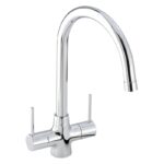 Abode Trydent 1 Bowl Inset Stainless Steel Sink & Nexa Tap Pack