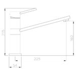 Abode Trydent 1.5 Bowl Inset Stainless Steel Sink & Specto Tap Pack