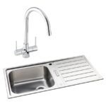 Abode Neron 1 Bowl Inset Stainless Steel Sink & Nexa Tap Pack