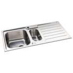 Abode Neron 1.5 Bowl Inset Stainless Steel Sink & Atlas Tap Pack