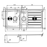 Abode Neron 1.5 Bowl Inset Stainless Steel Sink & Atlas Tap Pack