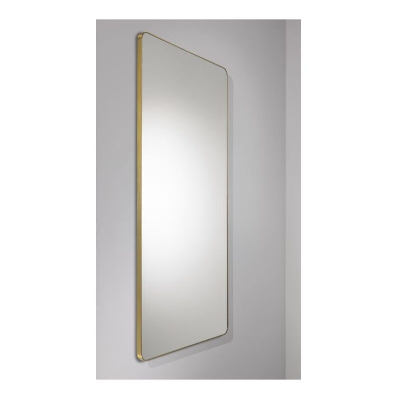 Abode Mayar 450x900mm Tablet Mirror Brushed Brass
