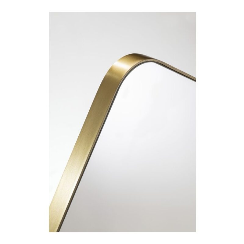 Abode Mayar 450x900mm Tablet Mirror Brushed Brass