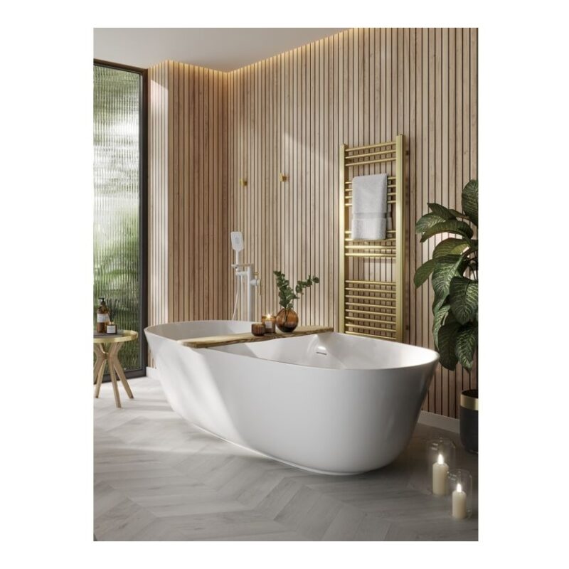 Abode Uno Robe Hook Brushed Brass