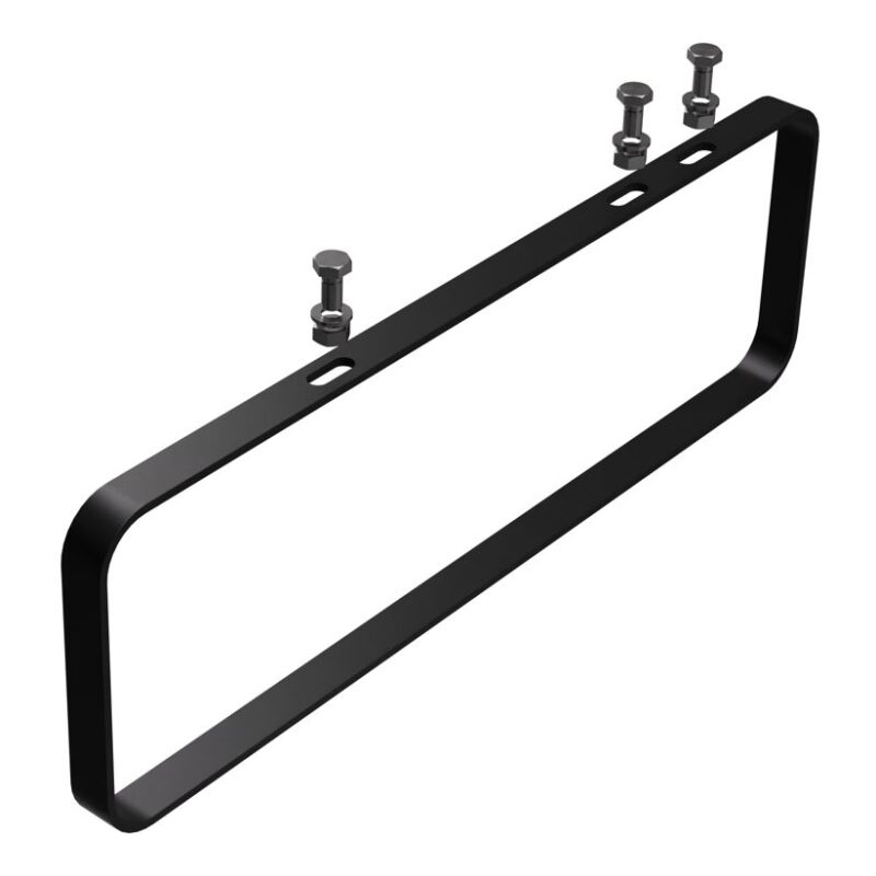 Abode Tableau Optional Towel Rail Matt Black Abode Tableau Optional Towel Rail Matt Black