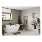 Abode Tableau Optional Towel Rail Matt Black