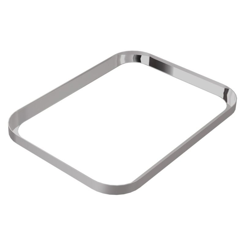 Abode Cava Tablet Basin Plinth Chrome Abode Cava Tablet Basin Plinth Chrome