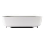 Abode Cava Tablet Basin Plinth Chrome
