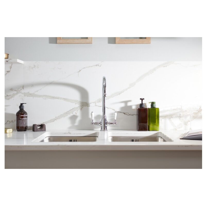 Abode Ludlow Monobloc Kitchen Mixer Tap Chrome