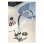Abode Atlas Single Lever Kitchen Mixer Tap Chrome