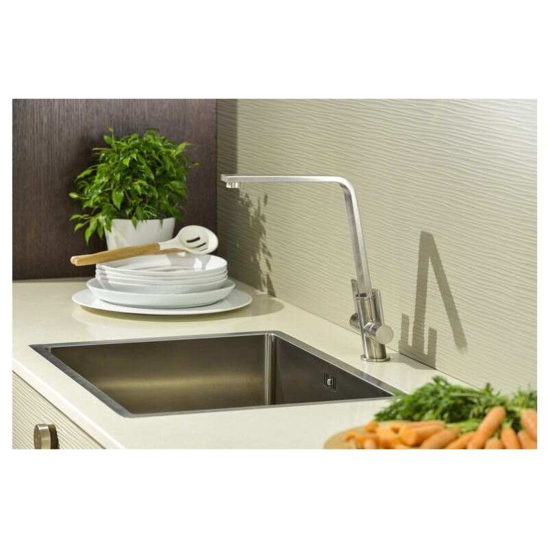 Abode Linear Flair Monobloc Kitchen Mixer Tap Chrome