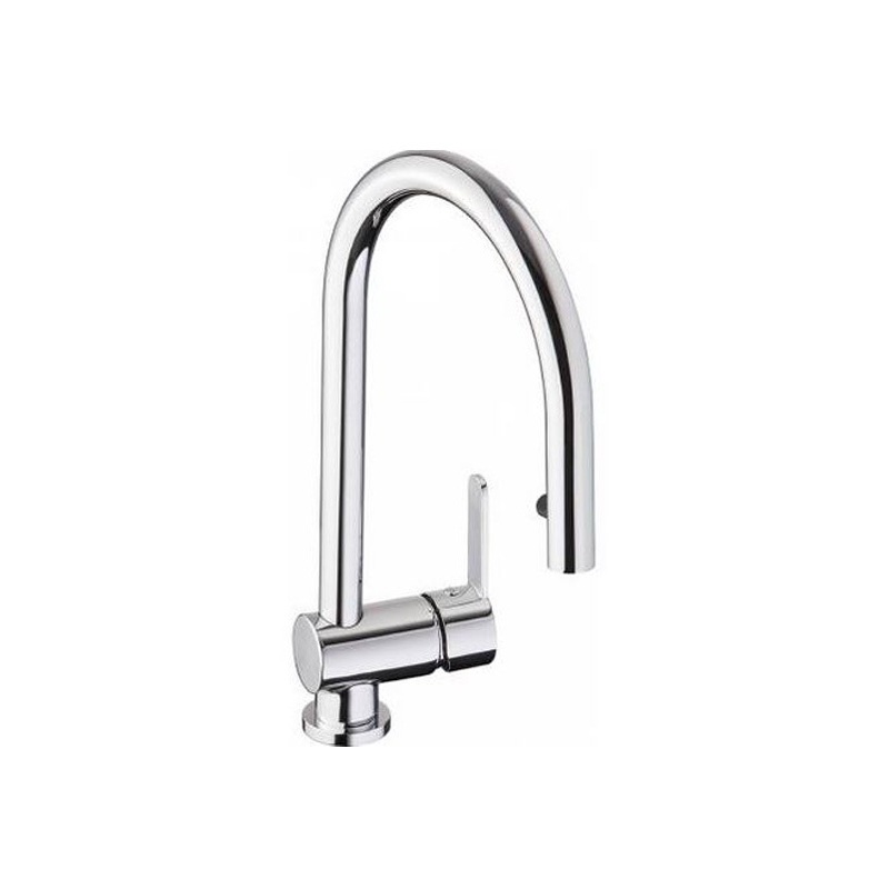 Abode Czar Single Lever Sink Mixer with Pull-Out Spray Chrome Abode Czar Single Lever Sink Mixer with Pull-Out Spray Chrome