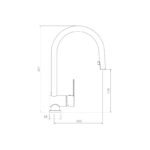 Abode Czar Single Lever Sink Mixer with Pull-Out Spray Chrome