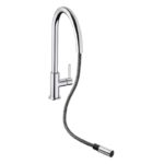 Abode Althia Mixer Kitchen Tap with Pull Out Chrome
