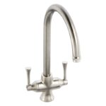 Abode Gosford Monobloc Aquifier Kitchen Filter Tap Brushed Nickel