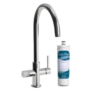 Abode Puria Aquifier Kitchen Mixer Tap Chrome
