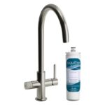 Abode Puria Aquifier Kitchen Filter Tap Brushed Nickel