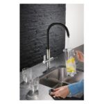 Abode Swich Diverter Valve Round with Classic Filter Chrome