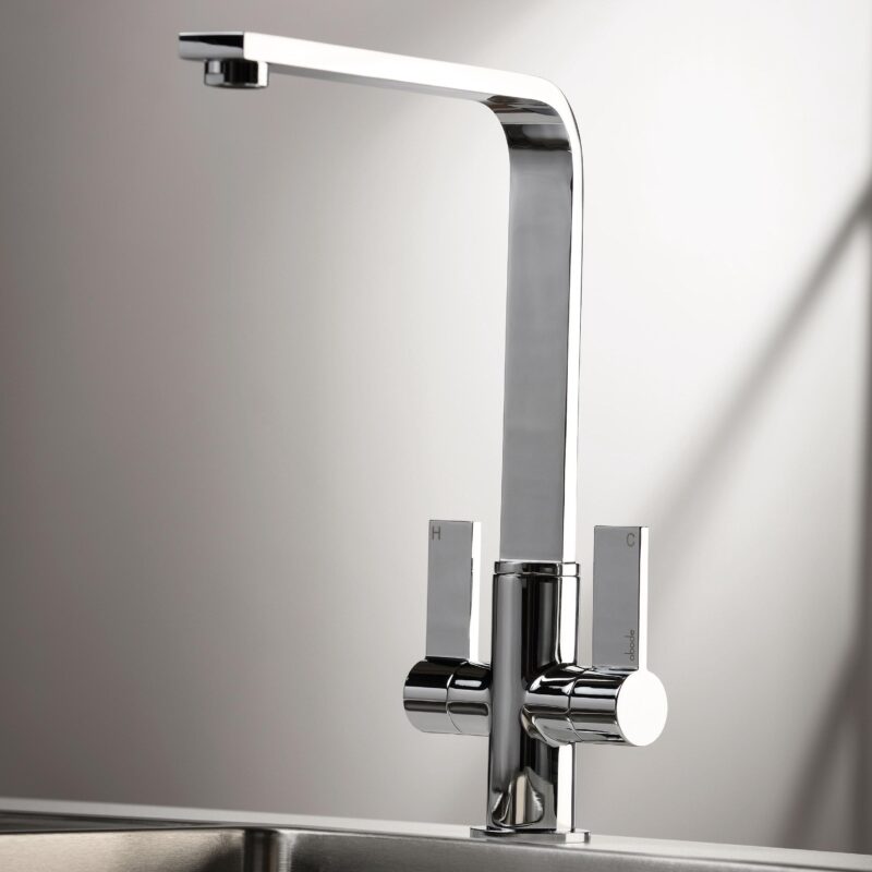 Abode Quantic Monobloc Kitchen Mixer Tap Chrome