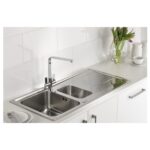 Abode Quantic Monobloc Kitchen Mixer Tap Chrome