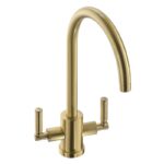Abode Atlas Monobloc Aquifier Filter Tap Brushed Brass