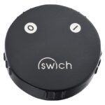Abode Swich Diverter Valve Round with High Resin Filter Matt Black