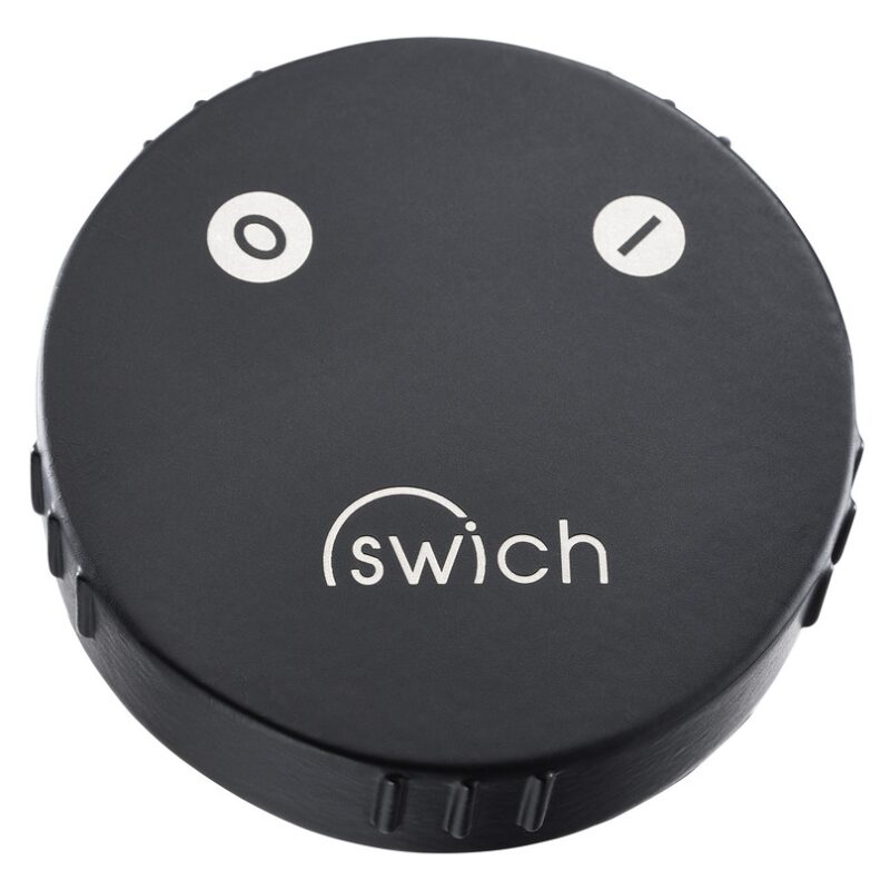 Abode Swich Diverter Valve Round with High Resin Filter Matt Black