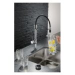 Abode Swich Diverter Valve Round with High Resin Filter Matt Black