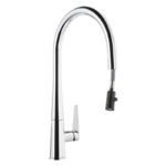 Abode Coniq R Single Lever Kitchen Mixer Tap with Pull Out Chrome