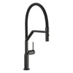 Abode Tubist Professional Kitchen Mixer with Pull Out Matt Black