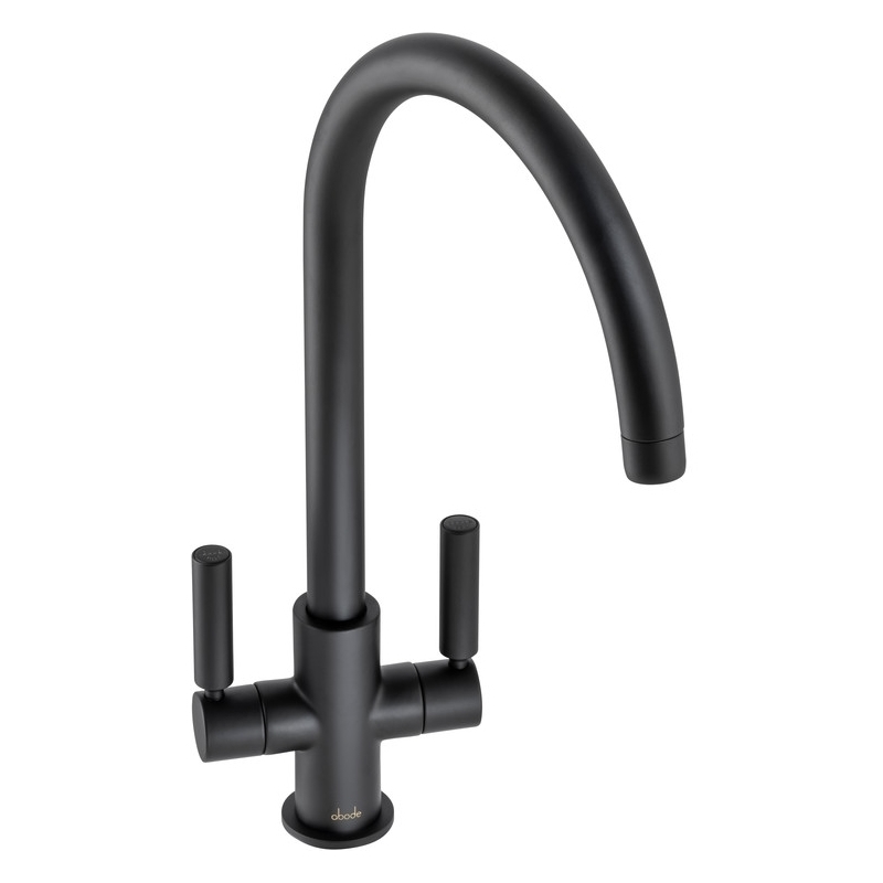 Abode Globe Monobloc Kitchen Mixer Tap Matt Black Abode Globe Monobloc Kitchen Mixer Tap Matt Black