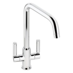 Abode Globe Quad Monobloc Kitchen Mixer Tap Chrome