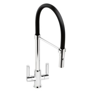 Abode Globe Professional Kitchen Mixer Tap Chrome