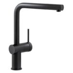 Abode Fraction Single Lever Kitchen Mixer Tap Matt Black