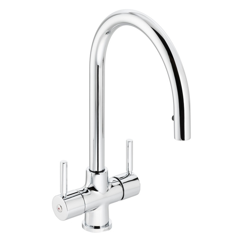 Abode Zest Monobloc Pull-Out Kitchen Mixer Tap Chrome Abode Zest Monobloc Pull-Out Kitchen Mixer Tap Chrome