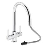 Abode Zest Monobloc Pull-Out Kitchen Mixer Tap Chrome