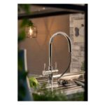 Abode Zest Monobloc Pull-Out Kitchen Mixer Tap Chrome