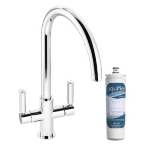 Abode Globe Aquifier Kitchen Mixer Tap Chrome