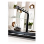 Abode Agilis Single Lever Kitchen Mixer Tap Matt Black