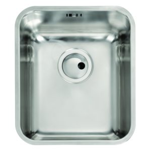 Abode Matrix R50 1 Bowl 340mm Undermount Sink Stainless Steel