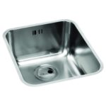 Abode Matrix R50 1 Bowl 340mm Undermount Sink Stainless Steel