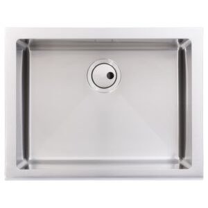 Abode Belfast 1 Bowl Undermount Sink Stainless Steel