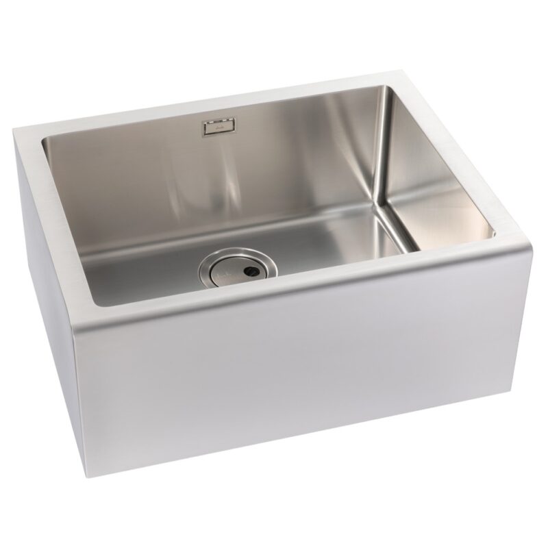 Abode Belfast 1 Bowl Undermount Sink Stainless Steel