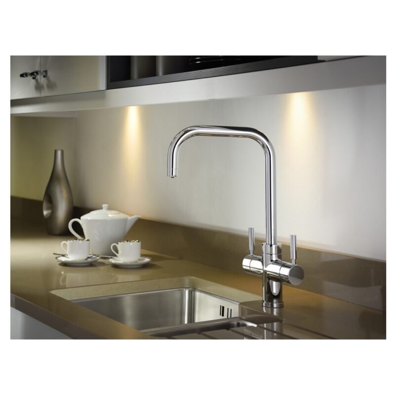 Abode Prostyle 3 IN 1 Quad Spout Kitchen Tap Chrome